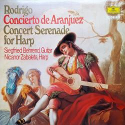 RODRIGO Concierto De Aranjuez / Concert Serenade For Harp Виниловая пластинка RODRIGO Concierto De Aranjuez / Concert Serenade For Harp Виниловая пластинка
