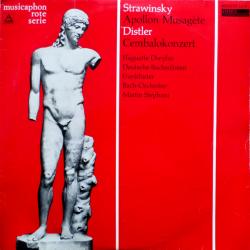 STRAWINSKY DISTLER Apollon Musagète / Cembalokonzert Виниловая пластинка STRAWINSKY DISTLER Apollon Musagète / Cembalokonzert Виниловая пластинка