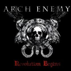 ARCH ENEMY Revolution Begins Фирменный CD ARCH ENEMY Revolution Begins Фирменный CD