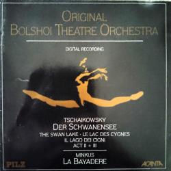 Original Bolshoi Theatre Orchestra Tschaikowsky's The Swan Lake - Act II + III / Minkus' La Bayadere Фирменный CD Original Bolshoi Theatre Orchestra Tschaikowsky's The Swan Lake - Act II + III / Minkus' La Bayadere Фирменный CD