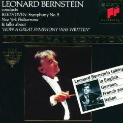 LEONARD BERNSTEIN, BEETHOVEN Leonard Bernstein Conducts Beethoven: Symphony No. 5 & Talks About "How A Great Symphony Was Written" Фирменный CD LEONARD BERNSTEIN, BEETHOVEN Leonard Bernstein Conducts Beethoven: Symphony No. 5 & Talks About "How A Great Symphony Was Written" Фирменный CD