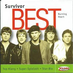 SURVIVOR Best - Burning Heart Фирменный CD SURVIVOR Best - Burning Heart Фирменный CD