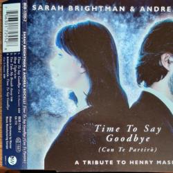 Sarah Brightman & Andrea Bocelli Time To Say Goodbye (Con Te Partirò) Фирменный CD Sarah Brightman & Andrea Bocelli Time To Say Goodbye (Con Te Partirò) Фирменный CD
