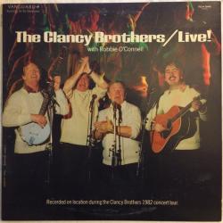 CLANCY BROTHERS with ROBBIE O'CONNELL LIVE! Виниловая пластинка CLANCY BROTHERS with ROBBIE O'CONNELL LIVE! Виниловая пластинка