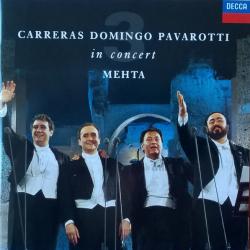 CARRERAS DOMINGO PAVAROTTI IN CONCERT Фирменный CD CARRERAS DOMINGO PAVAROTTI IN CONCERT Фирменный CD