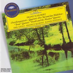 SCHUBERT »Forellenquintett« · Quartett »Der Tod Und Das Mädchen« = "Trout" Quintet · "Death And The Maiden" Quartet Фирменный CD SCHUBERT »Forellenquintett« · Quartett »Der Tod Und Das Mädchen« = "Trout" Quintet · "Death And The Maiden" Quartet Фирменный CD