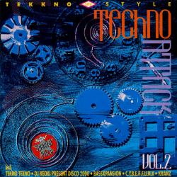 VARIOUS Techno Attack Vol.2 Фирменный CD VARIOUS Techno Attack Vol.2 Фирменный CD