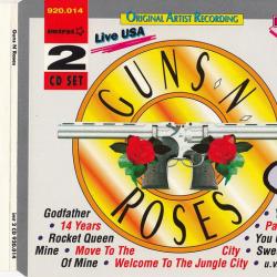 GUNS'N'ROSES Live USA Фирменный CD GUNS'N'ROSES Live USA Фирменный CD
