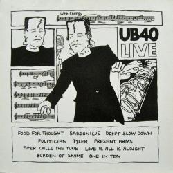 UB40 LIVE Виниловая пластинка UB40 LIVE Виниловая пластинка