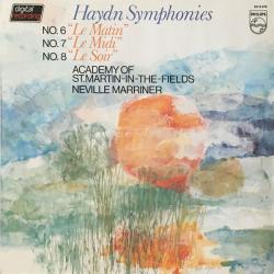 HAYDN Symphonies No. 6 “Le Matin”, No. 7 “Le Midi”, No. 8 “Le Soir” Виниловая пластинка HAYDN Symphonies No. 6 “Le Matin”, No. 7 “Le Midi”, No. 8 “Le Soir” Виниловая пластинка