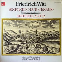 Friedrich Witt Sinfonie C-dur »Jenaer« / Sinfonie A-dur Виниловая пластинка Friedrich Witt Sinfonie C-dur »Jenaer« / Sinfonie A-dur Виниловая пластинка