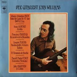 JOHN WILLIAMS DER GITARRIST JOHN WILLIAMS Виниловая пластинка JOHN WILLIAMS DER GITARRIST JOHN WILLIAMS Виниловая пластинка