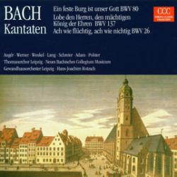 BACH Kantaten BWV 80-137-26 Фирменный CD BACH Kantaten BWV 80-137-26 Фирменный CD