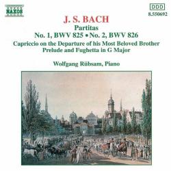 BACH Partitas Nos. 1 And 2 Фирменный CD BACH Partitas Nos. 1 And 2 Фирменный CD