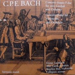 CARL PHILIPP EMANUEL BACH Concerto Doppio F-Dur Fur Zwei Cembali Und Orchester / Concerto B-Dur Fur Violoncello Und Orchester Виниловая пластинка CARL PHILIPP EMANUEL BACH Concerto Doppio F-Dur Fur Zwei Cembali Und Orchester / Concerto B-Dur Fur Violoncello Und Orchester Виниловая пластинка