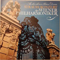 STRAUSS An Der Schönen Blauen Donau - Strauss-Konzert Der Wiener Philharmoniker Виниловая пластинка STRAUSS An Der Schönen Blauen Donau - Strauss-Konzert Der Wiener Philharmoniker Виниловая пластинка