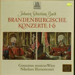 BACH Brandenburgische Konzerte 1-6 LP-BOX BACH Brandenburgische Konzerte 1-6 LP-BOX