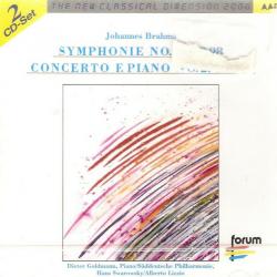 BRAHMS Symphonie No. 4, Op. 98 - Concerto F. Piano No. 2, Op. 83 Фирменный CD BRAHMS Symphonie No. 4, Op. 98 - Concerto F. Piano No. 2, Op. 83 Фирменный CD