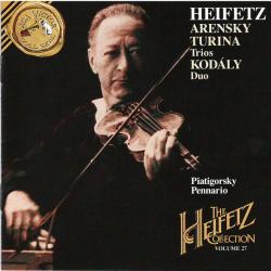 HEIFETZ ARENSKY KODALY TURINA TRIOS / DUO Фирменный CD HEIFETZ ARENSKY KODALY TURINA TRIOS / DUO Фирменный CD