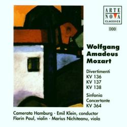 MOZART Divertimenti ; Sinfonia Concertante K364 Фирменный CD MOZART Divertimenti ; Sinfonia Concertante K364 Фирменный CD