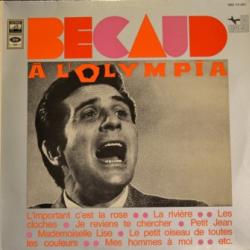 GILBERT BECAUD Bécaud À L'Olympia Виниловая пластинка GILBERT BECAUD Bécaud À L'Olympia Виниловая пластинка