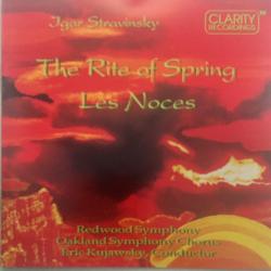 STRAVINSKY - REDWOOD SYMPHONY THE RITE OF SPRING LES NOCES Фирменный CD STRAVINSKY - REDWOOD SYMPHONY THE RITE OF SPRING LES NOCES Фирменный CD