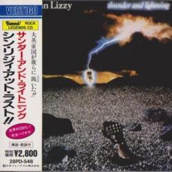 THIN LIZZY THUNDER AND LIGHTNING Фирменный CD THIN LIZZY THUNDER AND LIGHTNING Фирменный CD