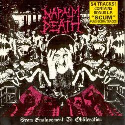 NAPALM DEATH FROM ENSLAVEMENT TO OBLITERATION Фирменный CD NAPALM DEATH FROM ENSLAVEMENT TO OBLITERATION Фирменный CD