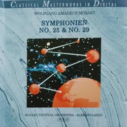 MOZART Symphonien No. 25 & No. 29 Фирменный CD MOZART Symphonien No. 25 & No. 29 Фирменный CD