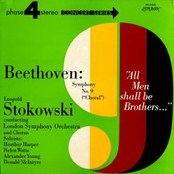 BEETHOVEN Symphony No. 9 ("Choral") Виниловая пластинка 