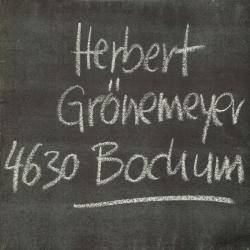 Herbert Grönemeyer 4630 Bochum Виниловая пластинка Herbert Grönemeyer 4630 Bochum Виниловая пластинка