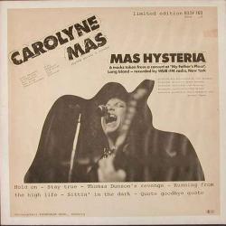 Carolyne Mas Mas Hysteria Виниловая пластинка Carolyne Mas Mas Hysteria Виниловая пластинка