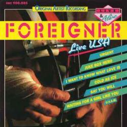 FOREIGNER LIVE USA Фирменный CD FOREIGNER LIVE USA Фирменный CD