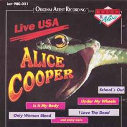 ALICE COOPER LIVE USA Фирменный CD ALICE COOPER LIVE USA Фирменный CD