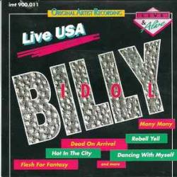 BILLY IDOL LIVE USA Фирменный CD BILLY IDOL LIVE USA Фирменный CD