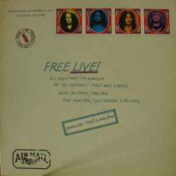 FREE FREE LIVE! Виниловая пластинка FREE FREE LIVE! Виниловая пластинка