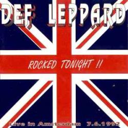 DEF LEPPARD ROCKED TONIGHT Фирменный CD DEF LEPPARD ROCKED TONIGHT Фирменный CD
