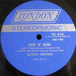 SAVOY BROWN SKIN'N'BONE Виниловая пластинка SAVOY BROWN SKIN'N'BONE Виниловая пластинка
