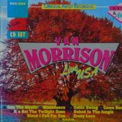 VAN MORRISON LIVE USA Фирменный CD VAN MORRISON LIVE USA Фирменный CD