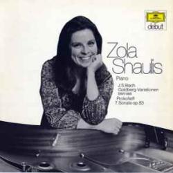 ZOLA SHAULIS BACH GOLDBERG-VARIATIONEN PROKOFIEFF 7. SONATE Виниловая пластинка ZOLA SHAULIS BACH GOLDBERG-VARIATIONEN PROKOFIEFF 7. SONATE Виниловая пластинка