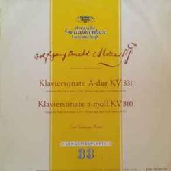 MOZART KLAVIERSONATE A-MOLL KV 310 KLAVIERSONATE A-DUR KV 331 Виниловая пластинка MOZART KLAVIERSONATE A-MOLL KV 310 KLAVIERSONATE A-DUR KV 331 Виниловая пластинка