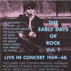 VARIOUS EARLY DAYS OF ROCK VOL. 1 Фирменный CD VARIOUS EARLY DAYS OF ROCK VOL. 1 Фирменный CD