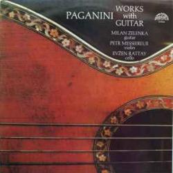 PAGANINI WORKS WITH GUITAR Виниловая пластинка PAGANINI WORKS WITH GUITAR Виниловая пластинка
