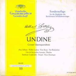 LORTZING UNDINE Виниловая пластинка LORTZING UNDINE Виниловая пластинка