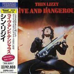 THIN LIZZY LIVE AND DANGEROUS Фирменный CD THIN LIZZY LIVE AND DANGEROUS Фирменный CD