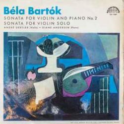 BARTOK VIOLIN SONATAS Виниловая пластинка BARTOK VIOLIN SONATAS Виниловая пластинка