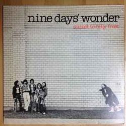 NINE DAYS WONDER SONNET TO BILLY FROST Виниловая пластинка NINE DAYS WONDER SONNET TO BILLY FROST Виниловая пластинка