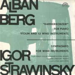BERG STRAVINSKY KAMMERKONZERT SYMPHONIES FOR WIND INSTRUMENTS Виниловая пластинка BERG STRAVINSKY KAMMERKONZERT SYMPHONIES FOR WIND INSTRUMENTS Виниловая пластинка