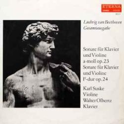 BEETHOVEN Sonate Für Klavier Und Violine A-moll Op.23 / Sonate Für Klavier Und Violine F-dur Op.24 Виниловая пластинка BEETHOVEN Sonate Für Klavier Und Violine A-moll Op.23 / Sonate Für Klavier Und Violine F-dur Op.24 Виниловая пластинка