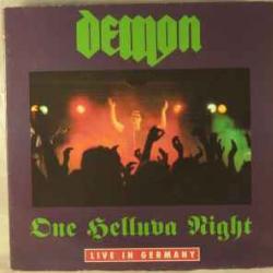 DEMON ONE HELLUVA NIGHT LIVE IN GERMANY Виниловая пластинка DEMON ONE HELLUVA NIGHT LIVE IN GERMANY Виниловая пластинка